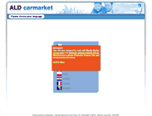 Tablet Screenshot of aldcarmarket.it