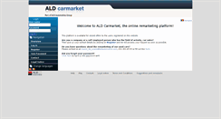 Desktop Screenshot of aldcarmarket.ro